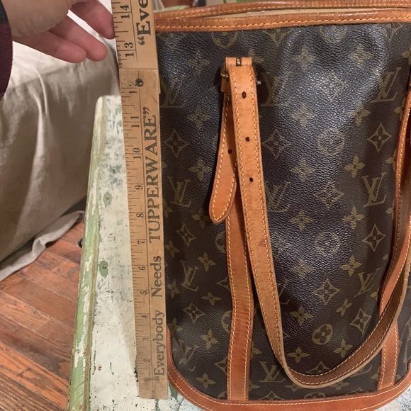 Vintage Louis Vuitton Large Bucket Purse Bag - Picture 6 of 8